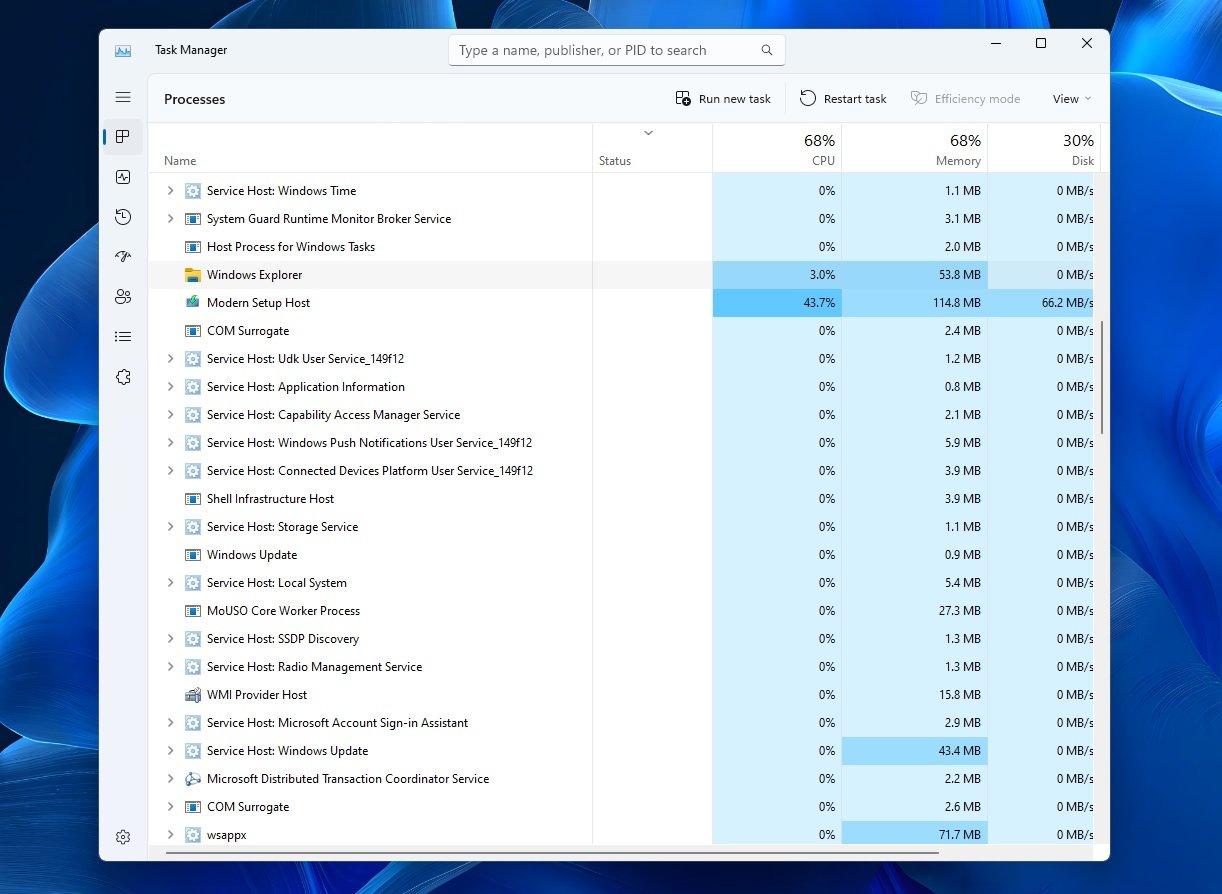 Microsoft wants to make Windows 11 faster by decoupling features from explorer.exe