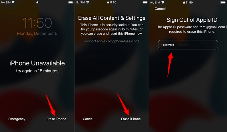 How to Unlock iPhone Passcode without Computer or iTunes