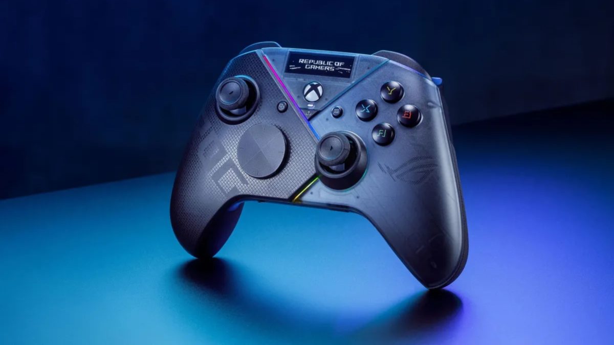 Asus’ new Xbox controller rocks an OLED display and tri-mode connectivity