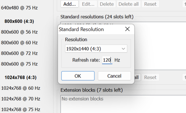 Add standard resolution to CRU