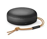 Image of Bang & Olufsen Beosound A1 (2nd Generation) - Wireless Portable Waterproof Bluetooth Speaker with Three Microphones, Alexa, and USB-C Charging Cable (Up to 18 Hours Playtime) - Black Anthracite