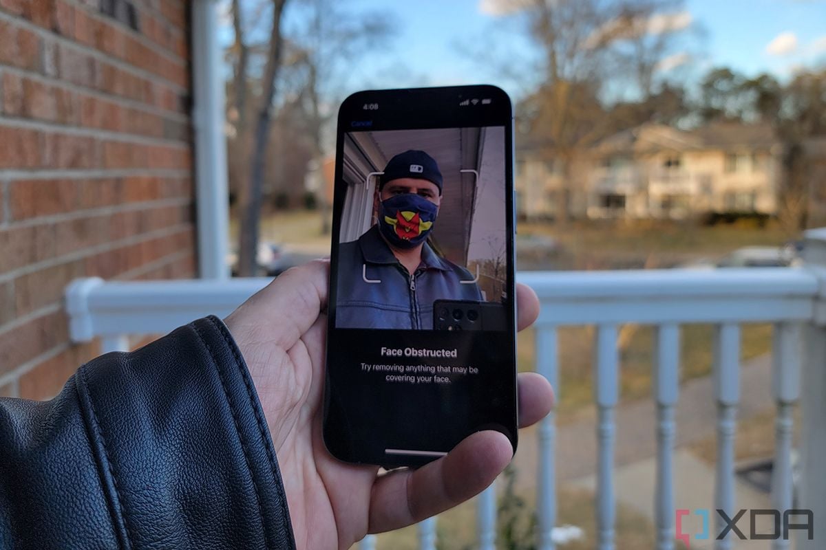 How to set up Face ID with a mask