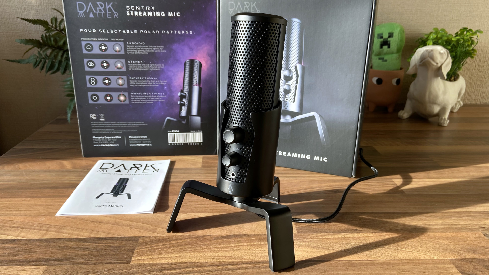 Monoprice wanted the Dark Matter Sentry USB mic to undercut the Blue Yeti — and they almost nailed it