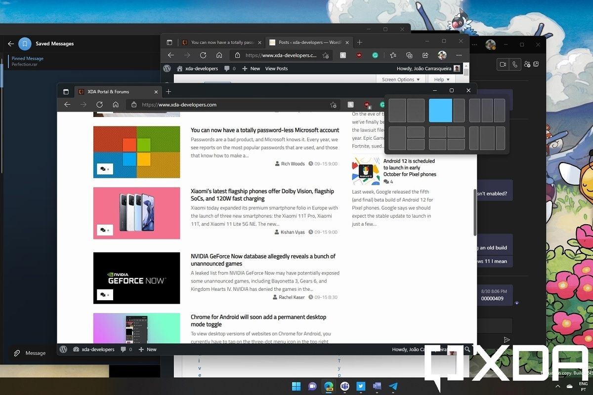 Windows 11 could soon make smart suggestions for snapping apps