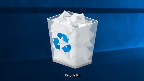 Add Recycle Bin icon to Windows 10 Desktop