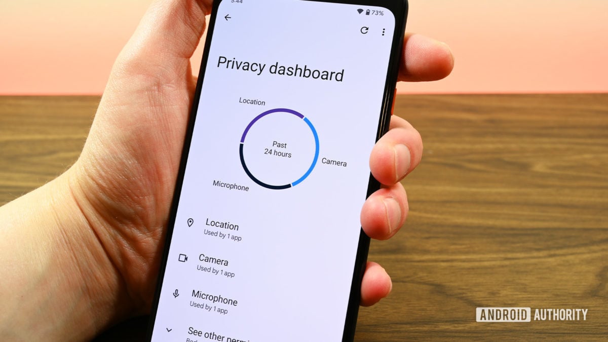 Android 12 Privacy Dashboard