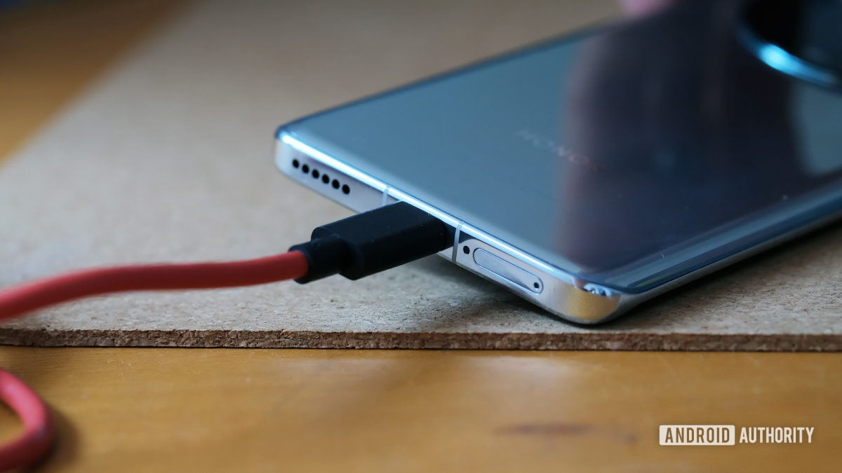 USB C cable port charging