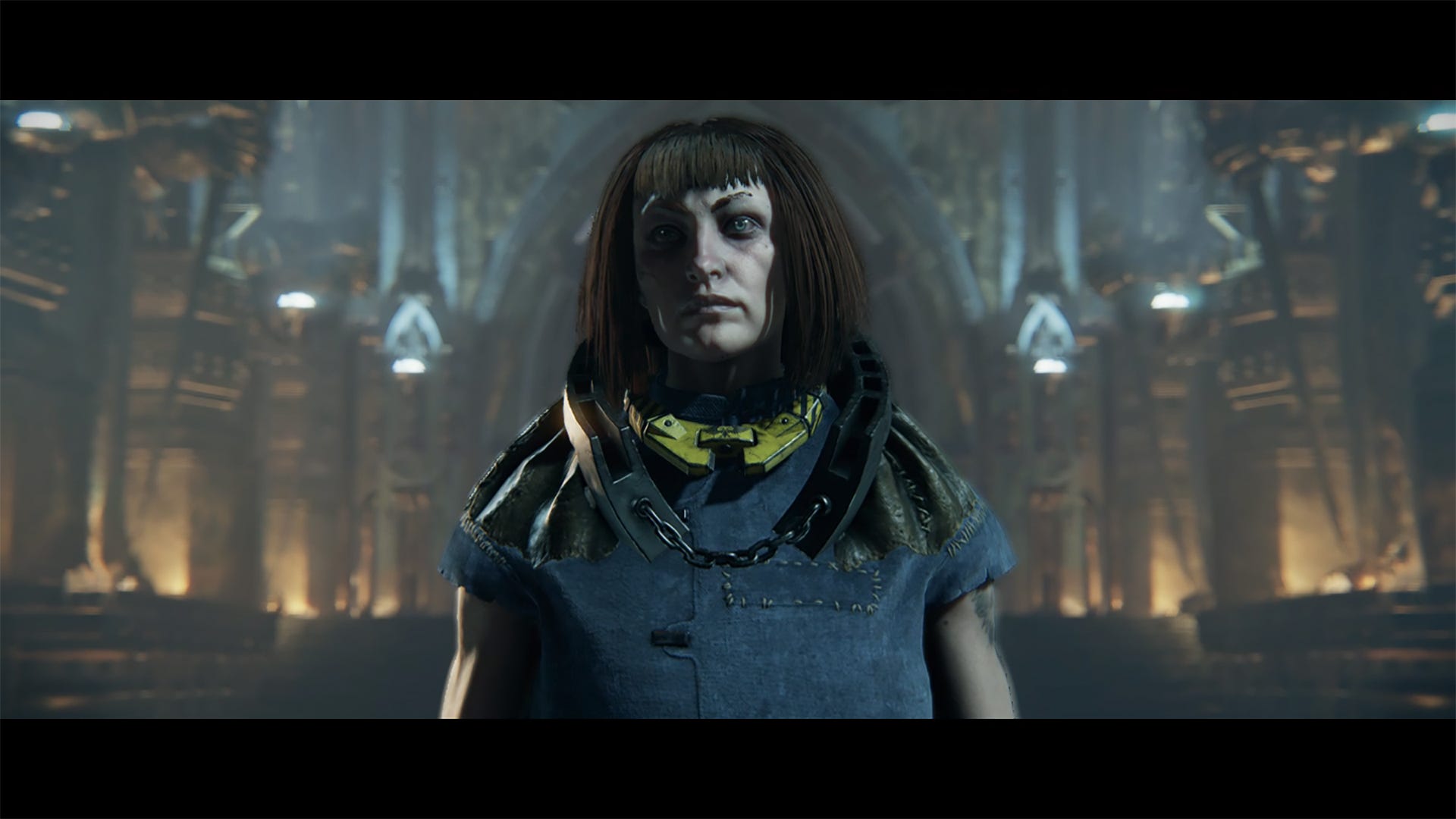 an image of a virtual person in "Warhammer 40,000: Dark Tide."