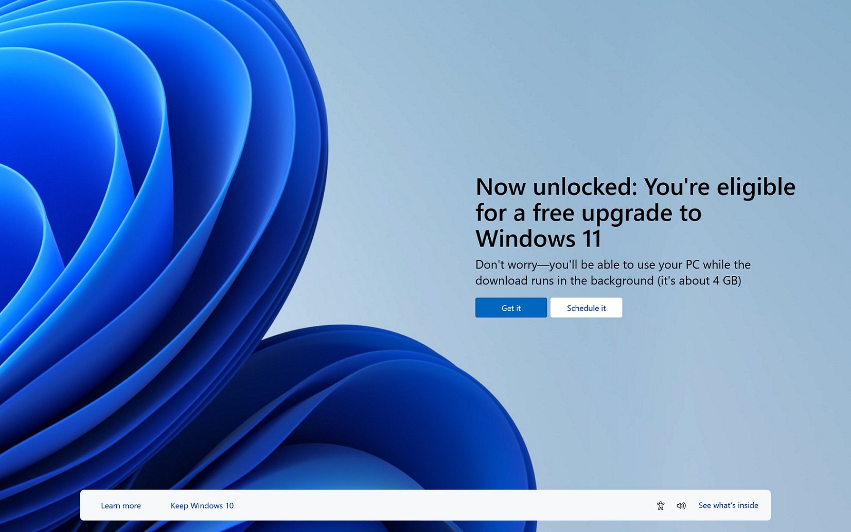 Windows 11 upgrade alert