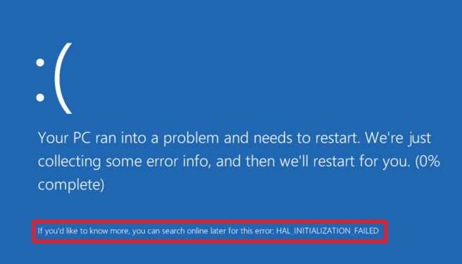 A Blue Screen of Death on Windows 10 or 11. 