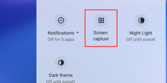 Select "Screen Capture."