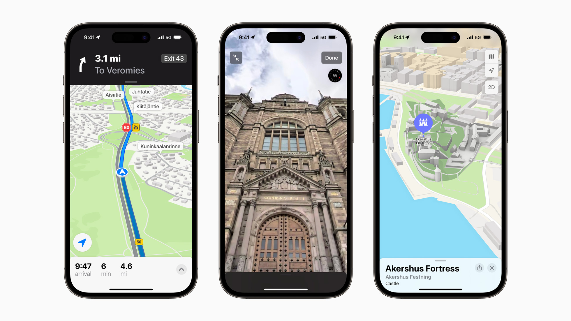 Apple Maps Redesign Expands to Finland, Norway, and Sweden