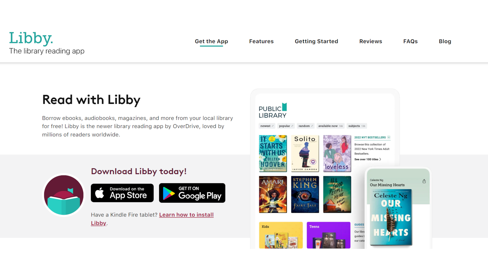 an image shows the Libby website.