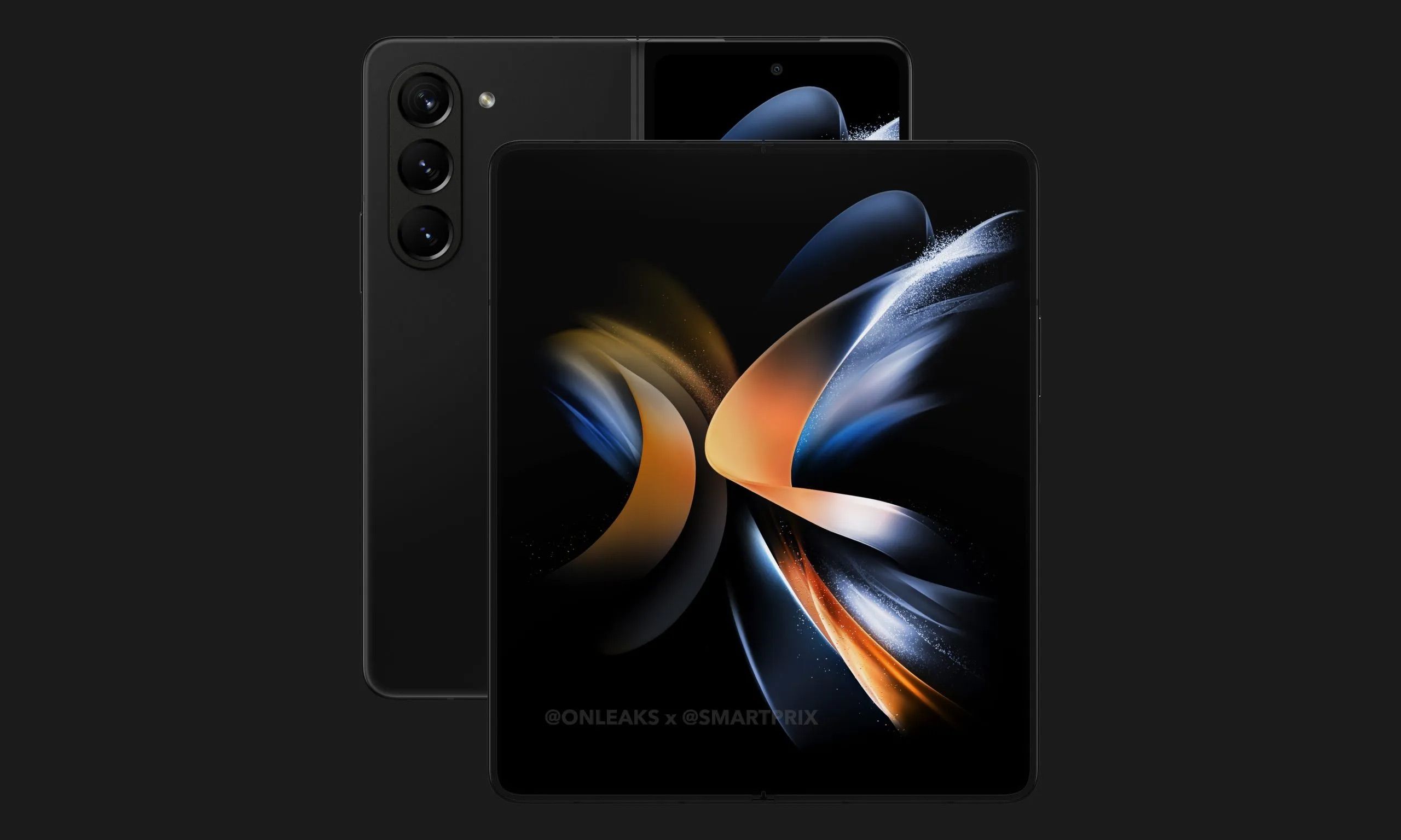 Samsung Galaxy Z Fold 5 renders show off svelte design and new rumored hinge