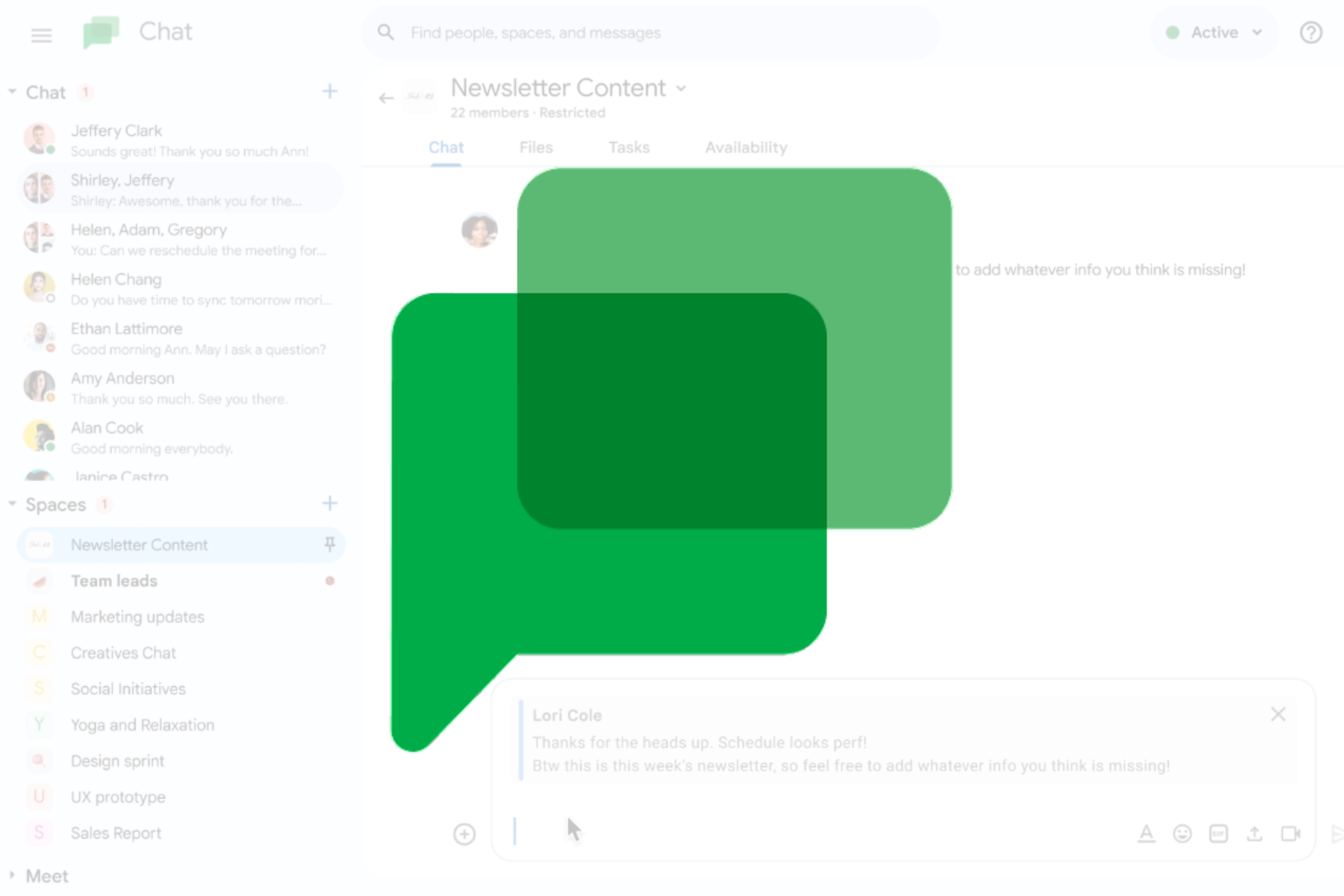 Google Chat update enhances message context with new quote reply feature