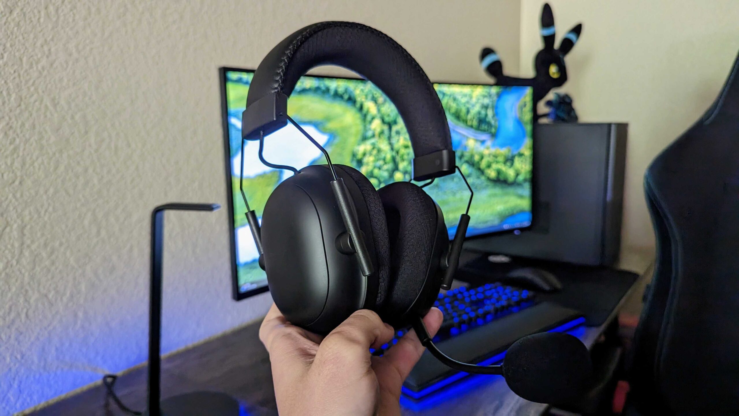 It took me over a month to drain the battery on my favorite gaming headset