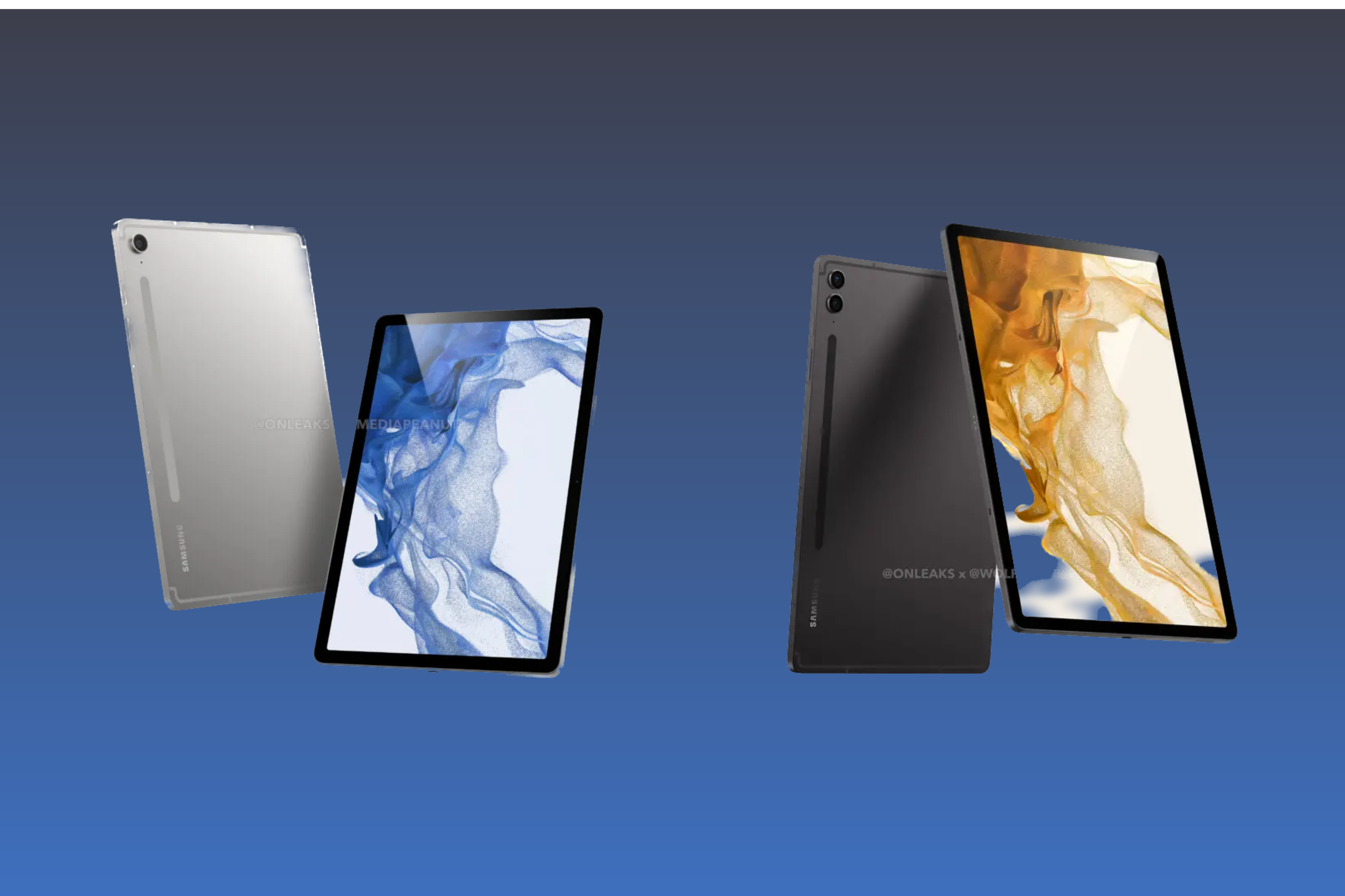 Samsung Galaxy Tab S9 FE and Tab S9 FE+ break cover with newly leaked renders