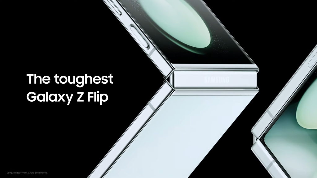 Samsung Galaxy Z Flip5 durability
