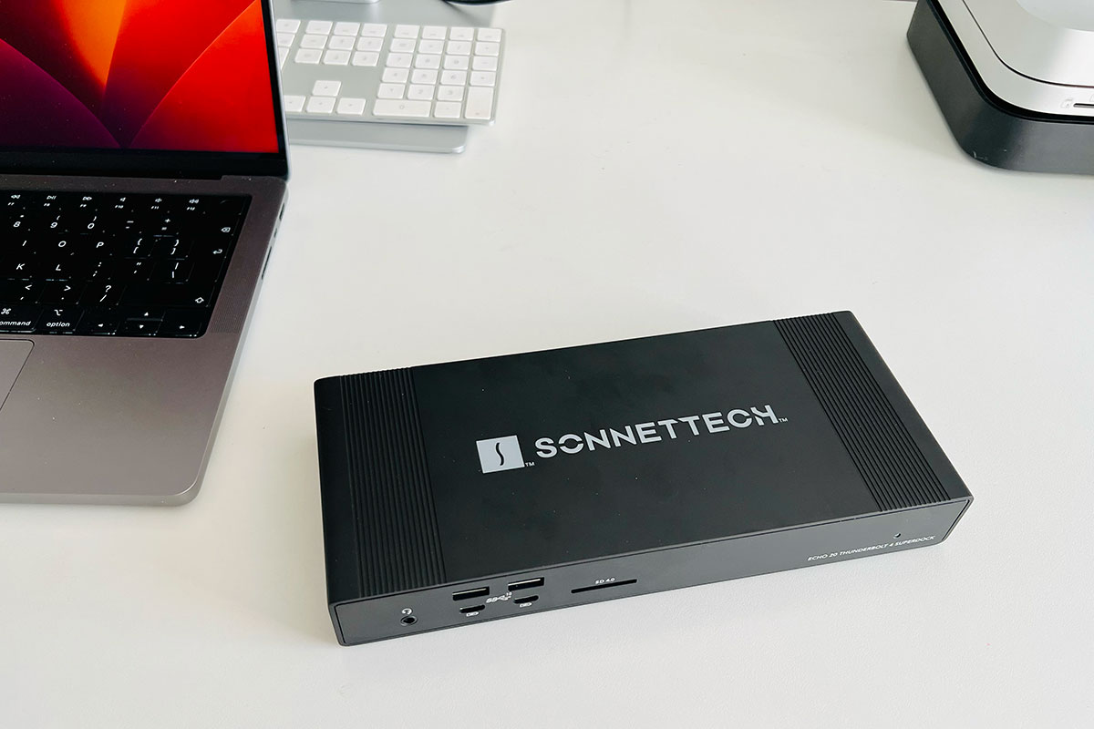 Sonnet Echo 20 Thunderbolt 4 SuperDock - Best Thunderbolt 4 dock for Macs