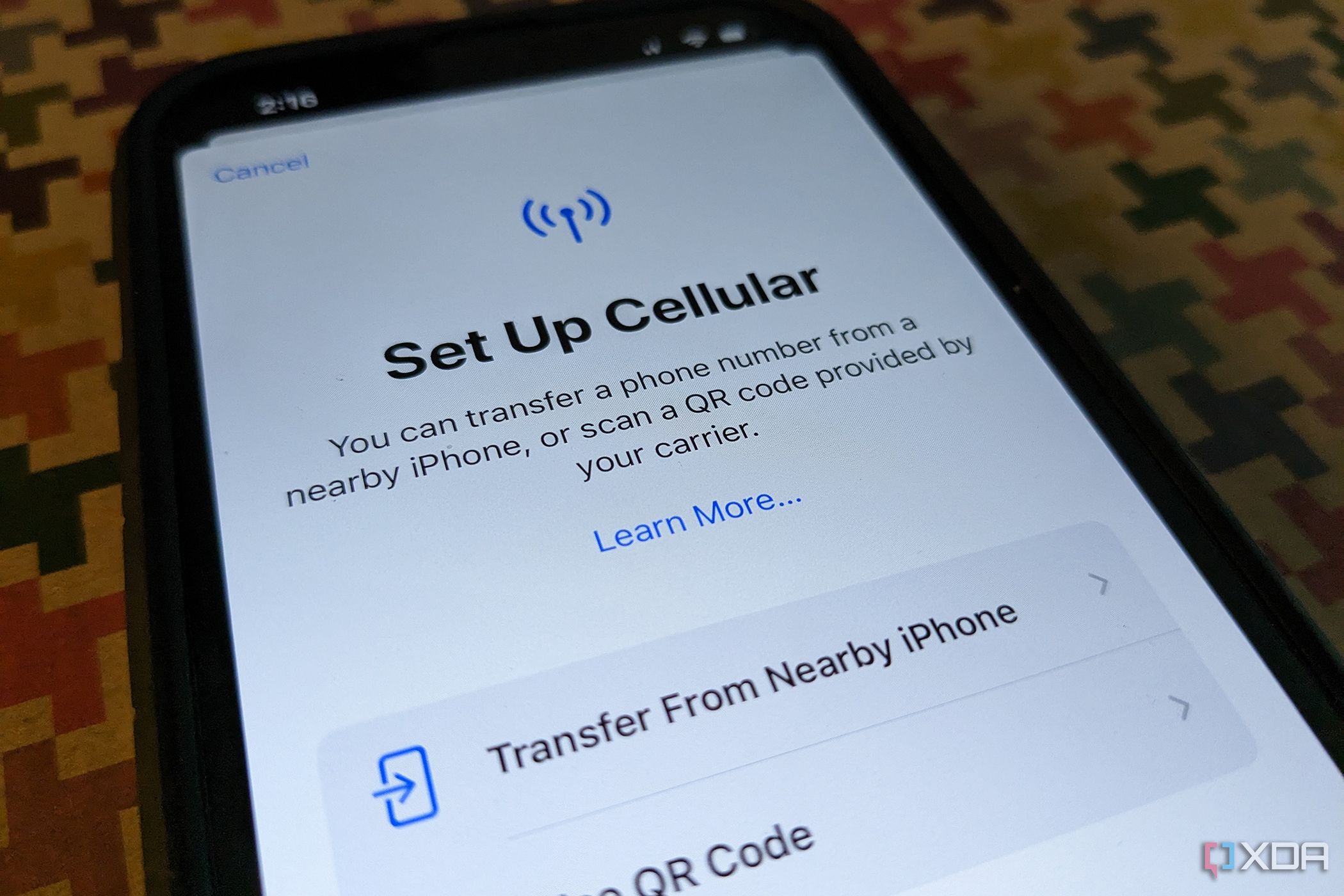 How to set up or transfer an eSIM on iPhone