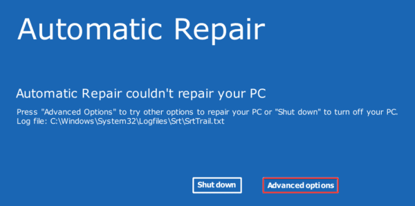 Automatic repair 600x298 - Clock Watchdog Timeout Error in Windows: FIXED