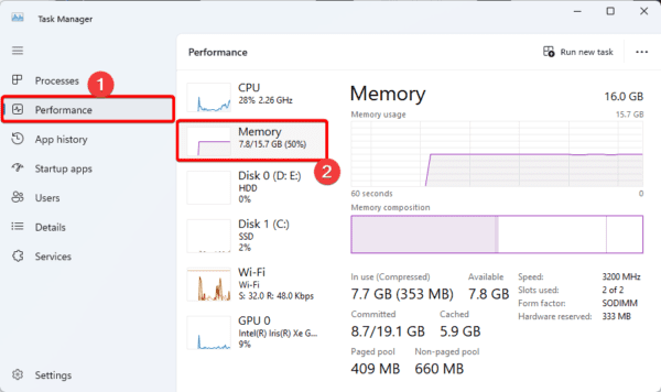 How to Check RAM Type and Specs in Windows 11