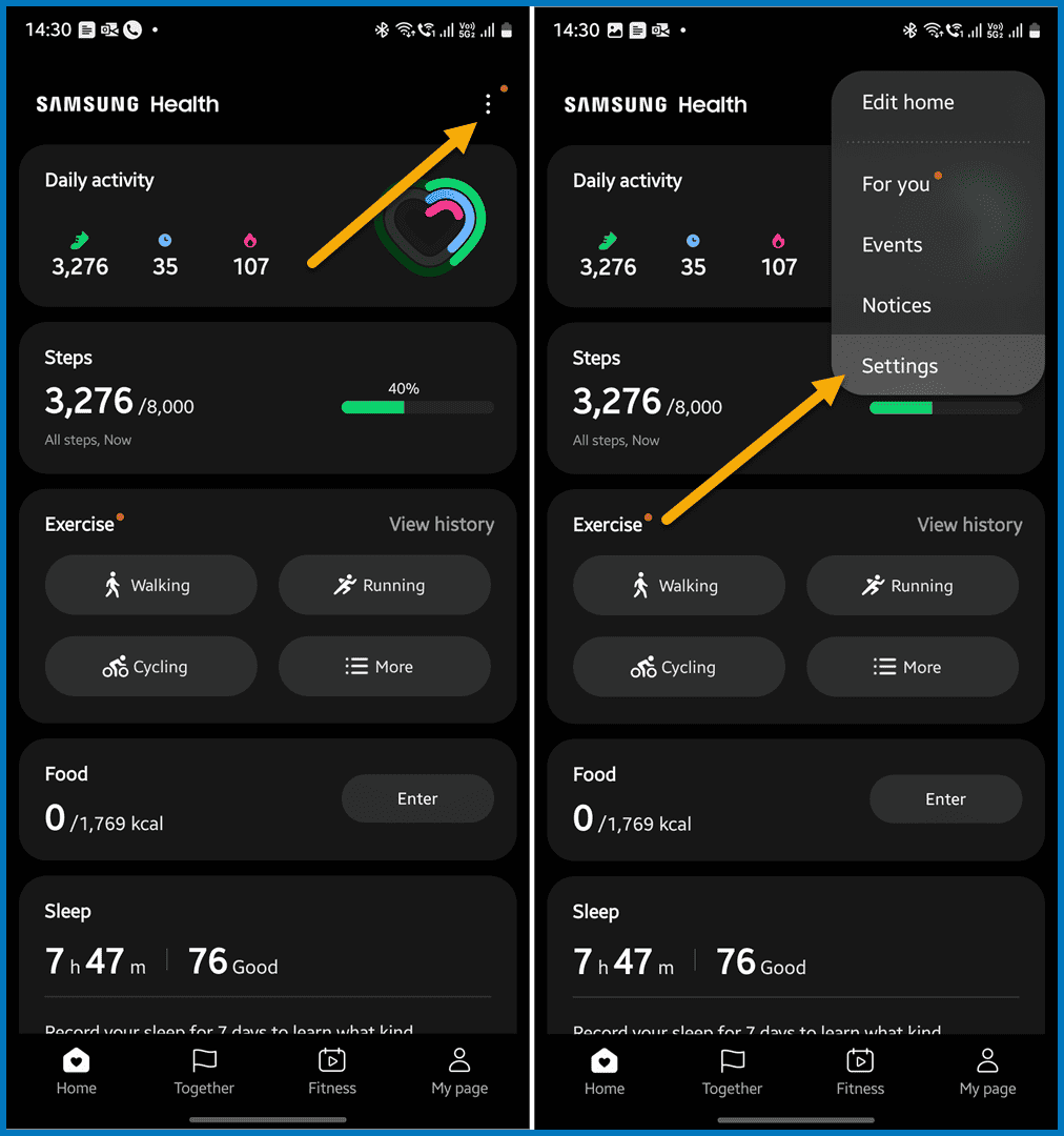 Fix: Workout path map not showing in Samsung Health app