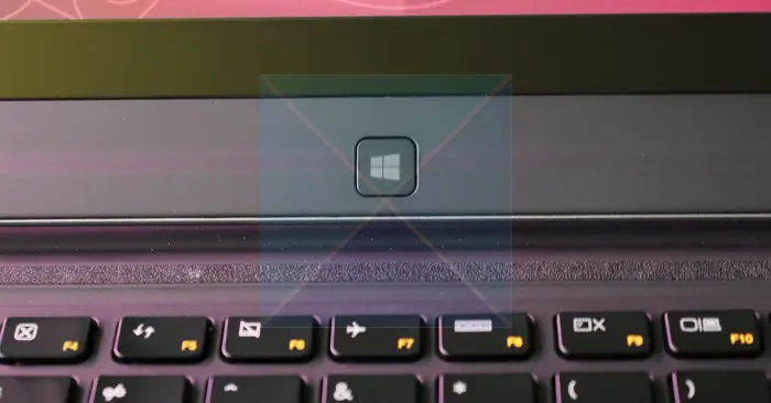How to use Windows Security Button on a laptop?