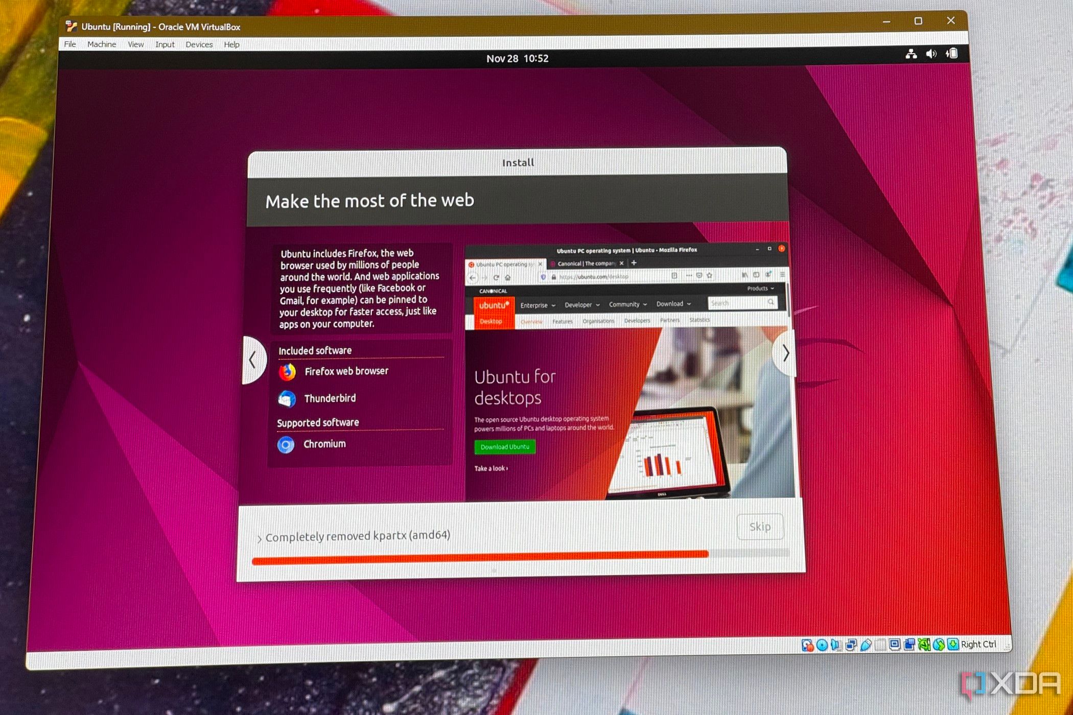 How to install Ubuntu in VirtualBox