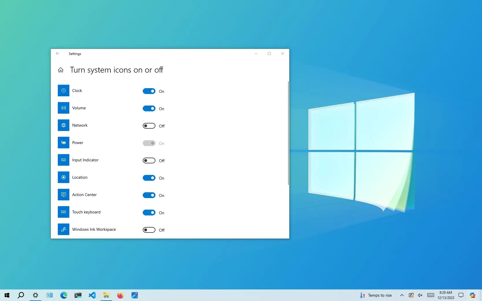 How to Customize System Tray Icons on Windows 10