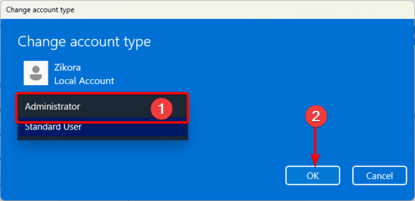 Admin account 600x290 - Top Fixes When Windows 11 Widgets Are Not Working
