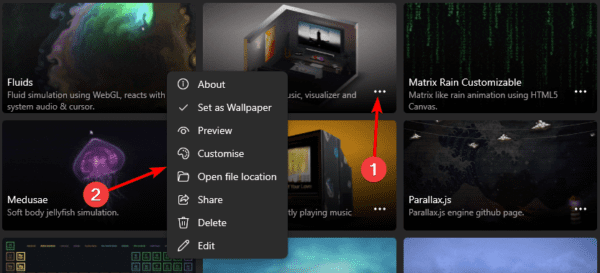 Customize 600x273 - Top Ways to Use Animated Wallpaper on Windows 11