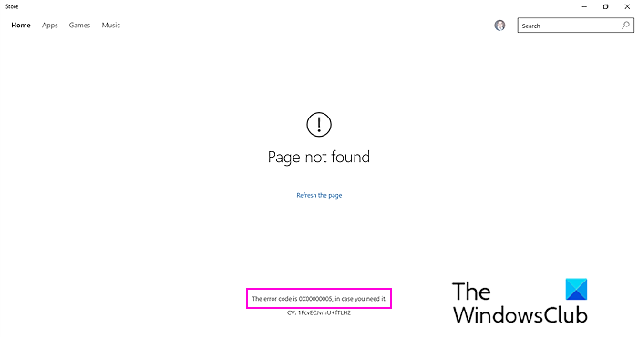 Fix 0x00000005 Microsoft Store Error on Windows PC