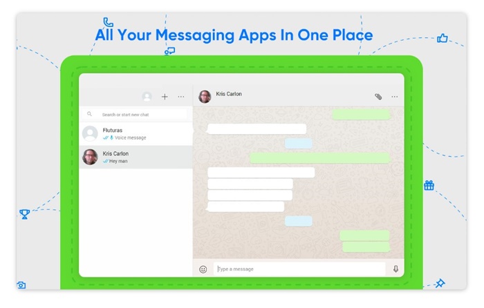 Online Messengers in All-in-One Chat