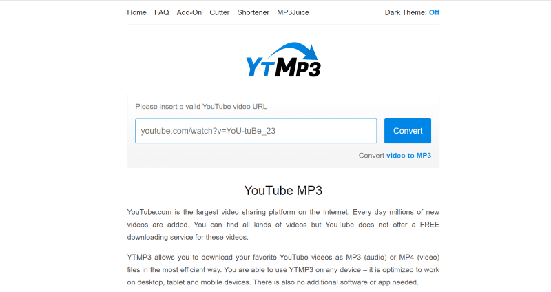 ytmp3 music downloader
