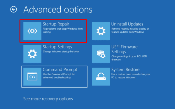 Startup repair 600x376 - All Ways to Boot in Safe Mode on Windows 11