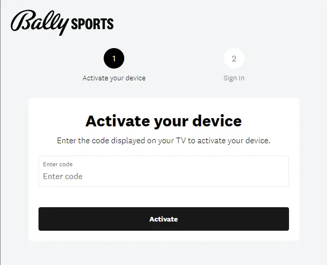 activate ballysports com