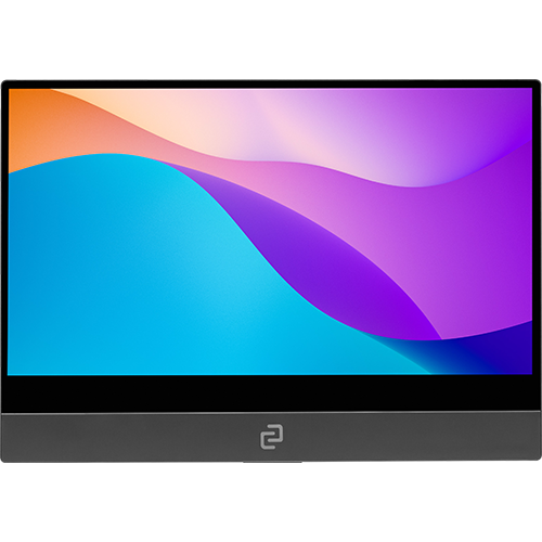 A render of the Espresso Display 15 Touch monitor on a transparent background.
