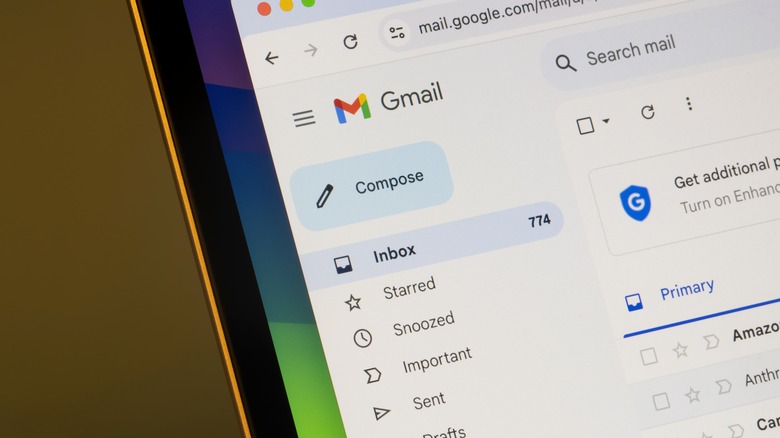 Gmail inbox unread messages