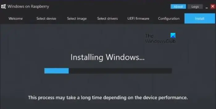 install Windows 11 on Raspberry Pi4