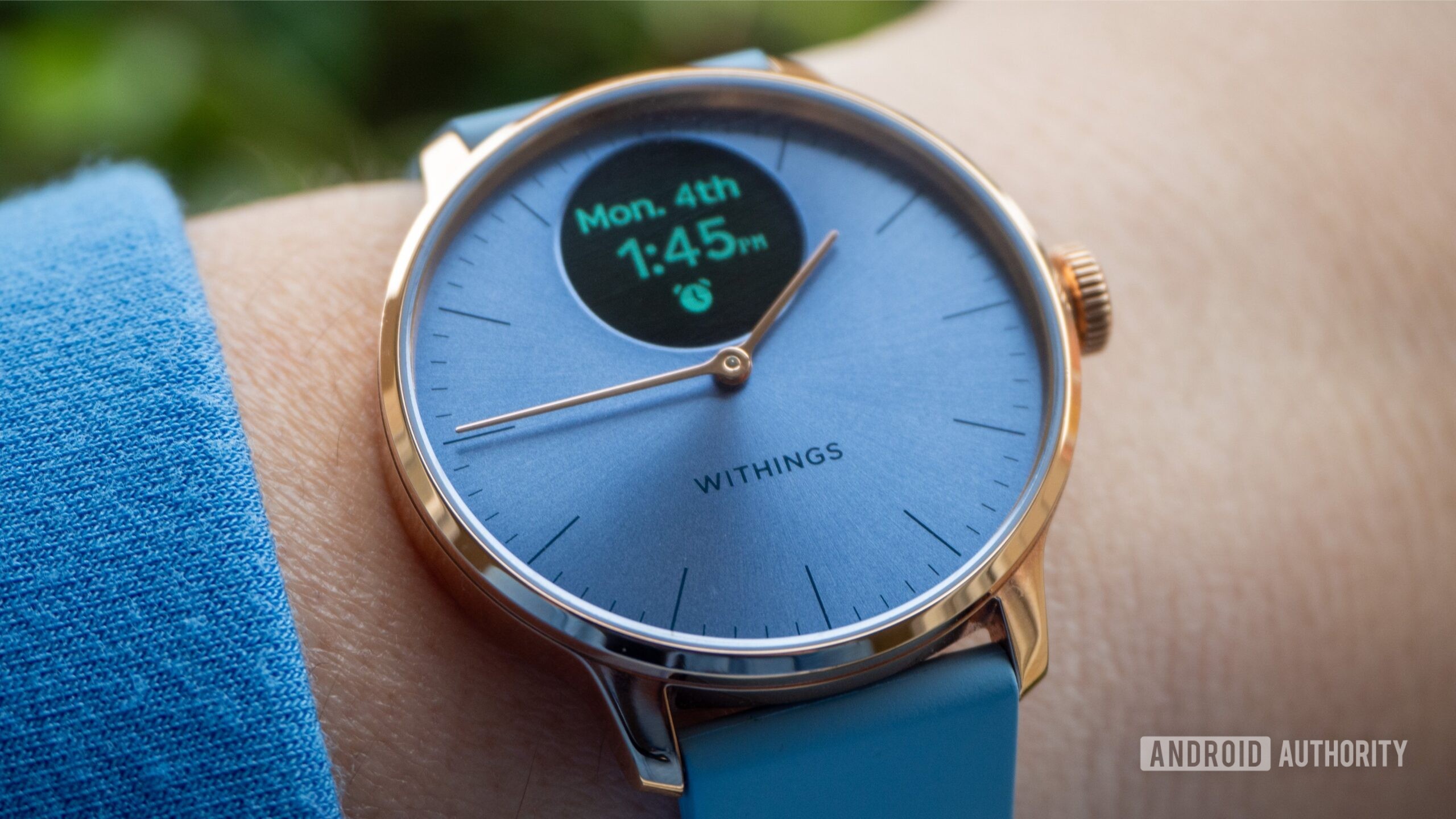 withings scanwatch light time 2
