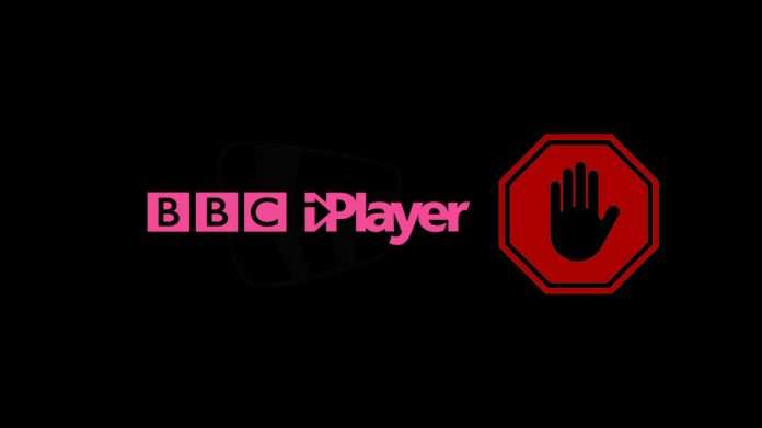 BBC iPlayer with Block Hand Sign