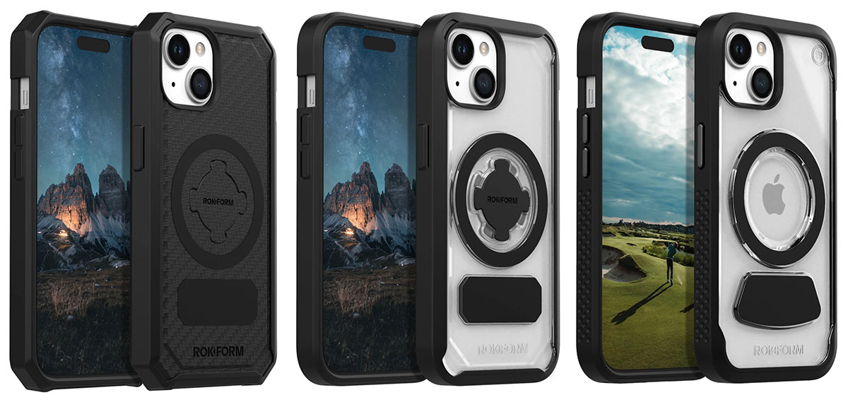 Rokform Rugged or Crystal Case – Best Protective iPhone 15 Case with mounts and magnets