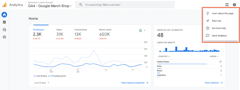 Google Analytics 4 launches additional instant support options and new video tutorials