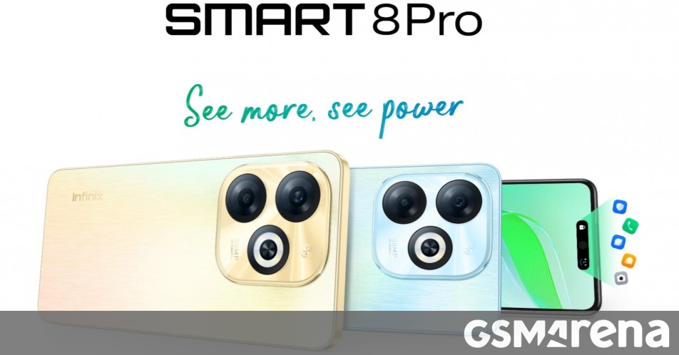 Infinix Smart 8 Pro unveiled with 50MP camera and 5,000mAh battery