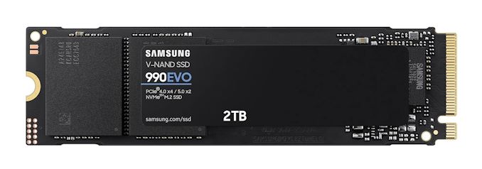 Update: Samsung Announces 990 EVO SSD, Energy-Efficiency with Dual-Mode PCIe Gen4 x4 and Gen5 x2