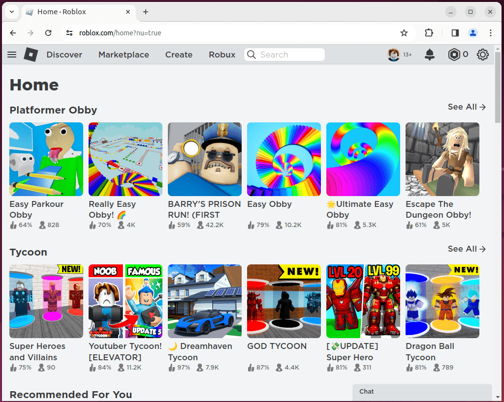 viewing servers on roblox