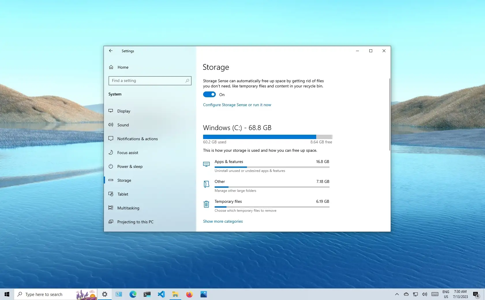 How to see what’s taking up space on a hard drive on Windows 10