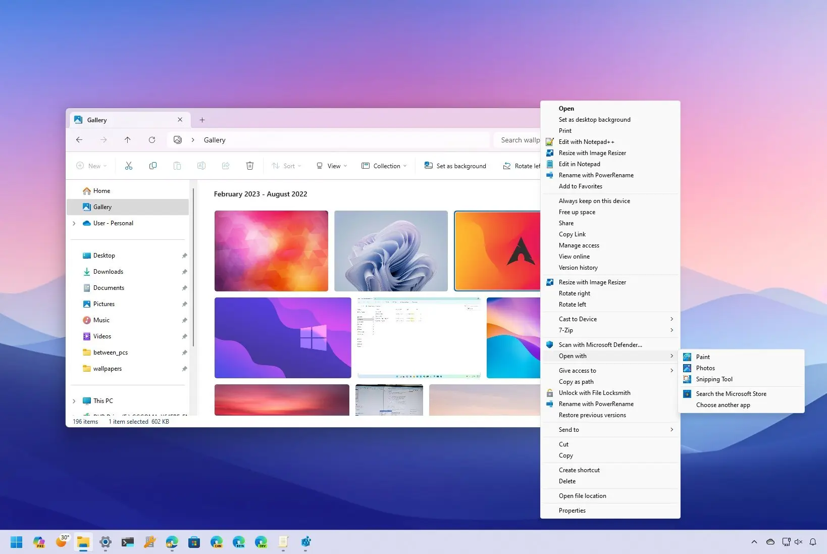 How to bring back classic context menu on Windows 11