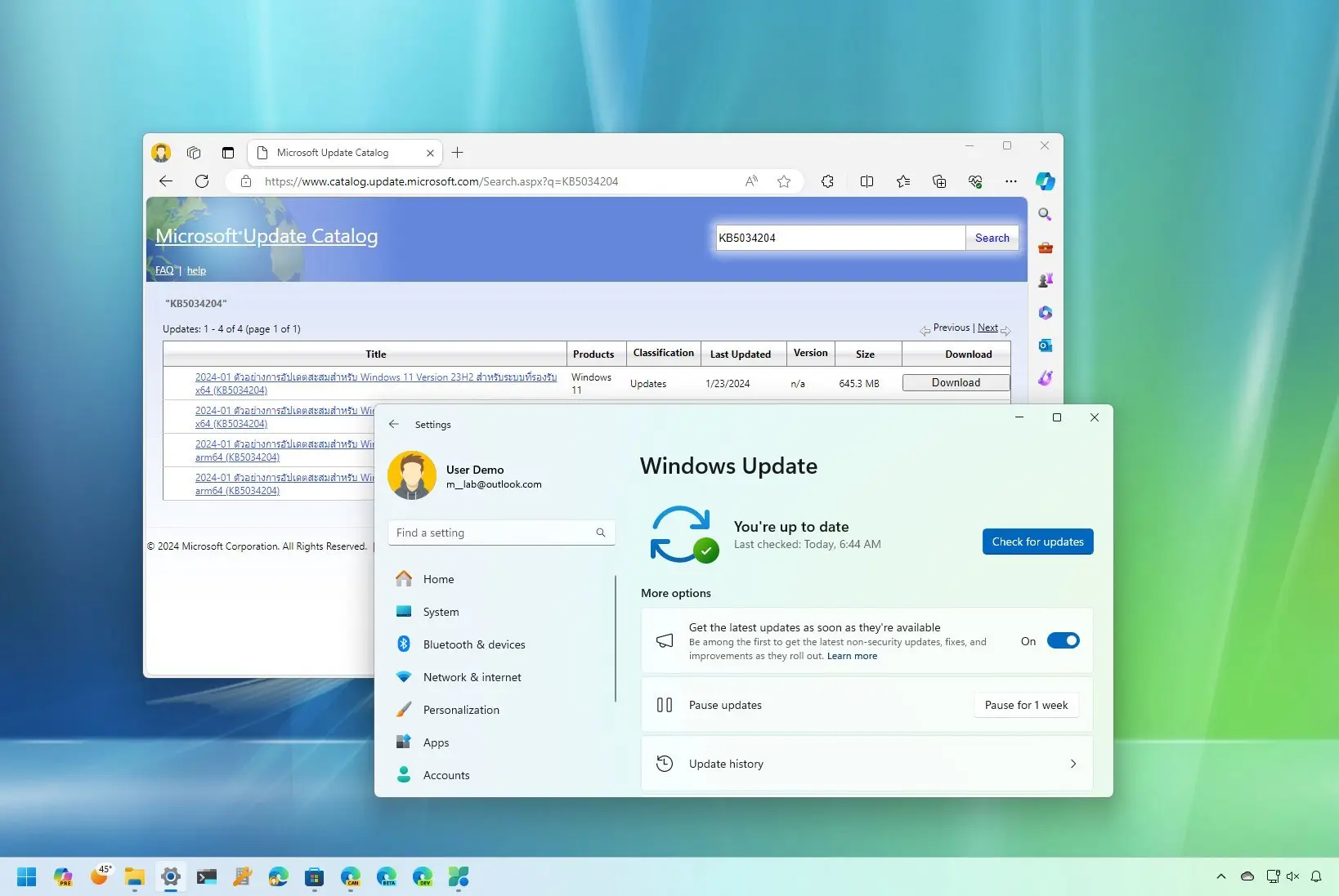 Install updates manually on Windows 11 (six ways)